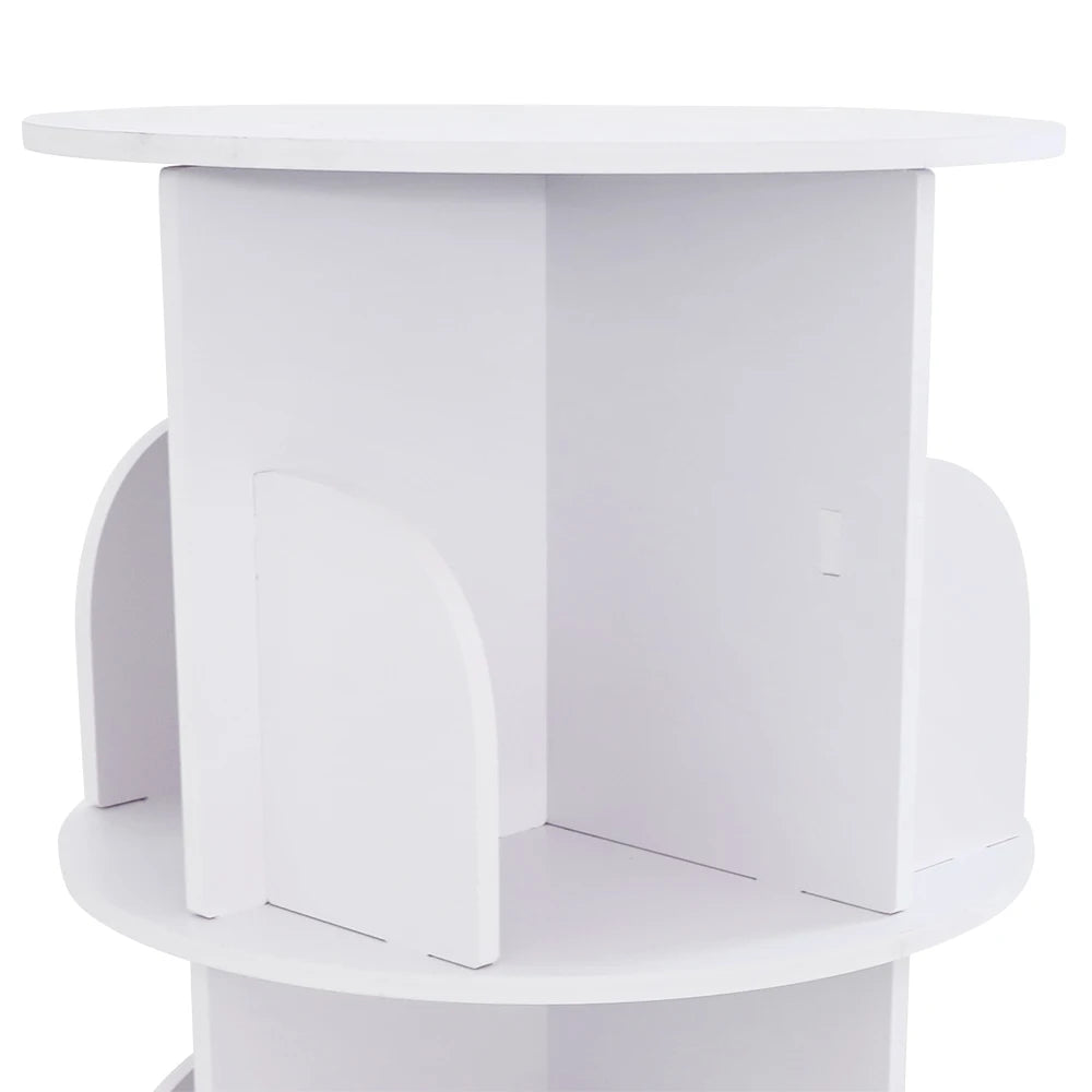 360° Rotating Bookshelf