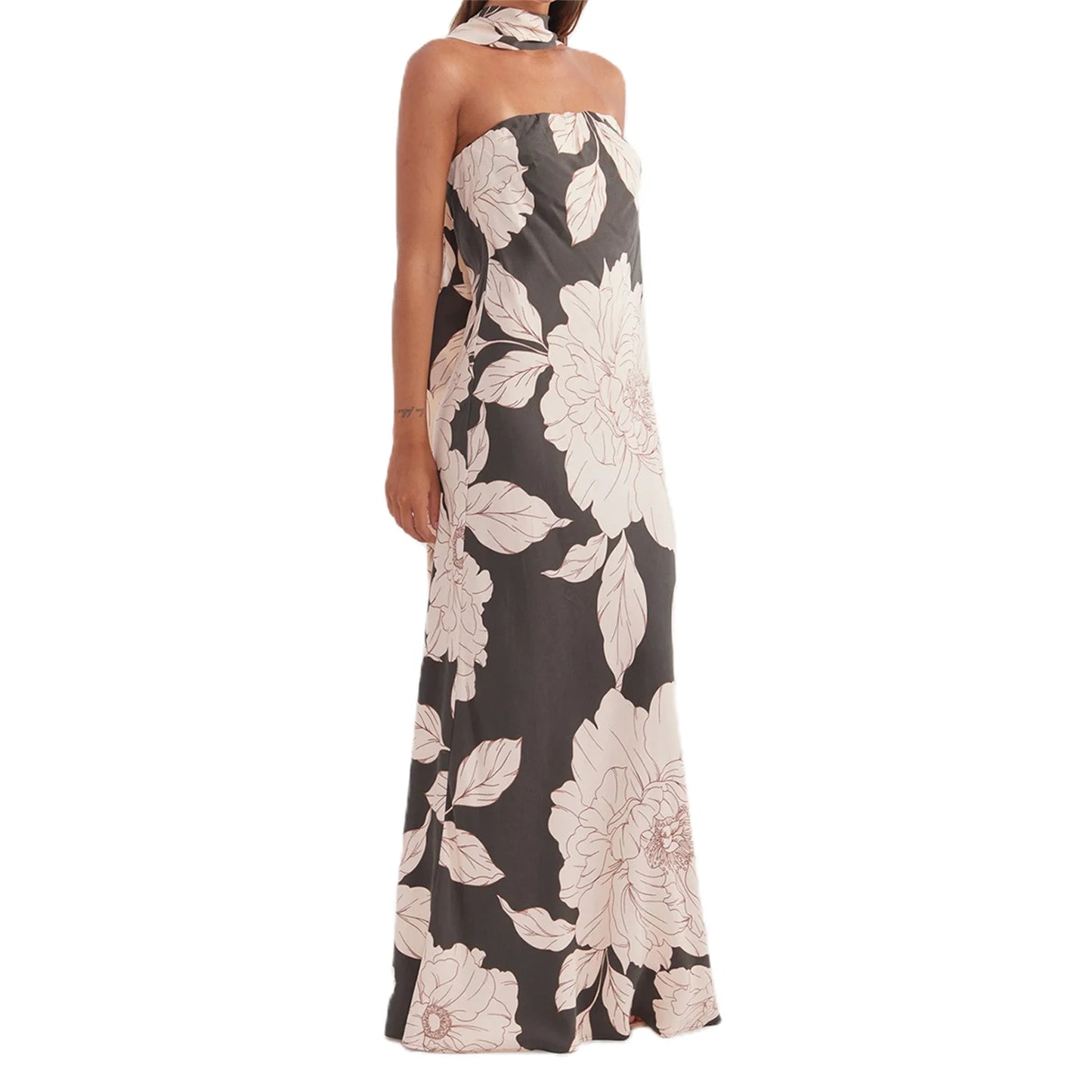 Elegant Off-Shoulder Maxi Dress