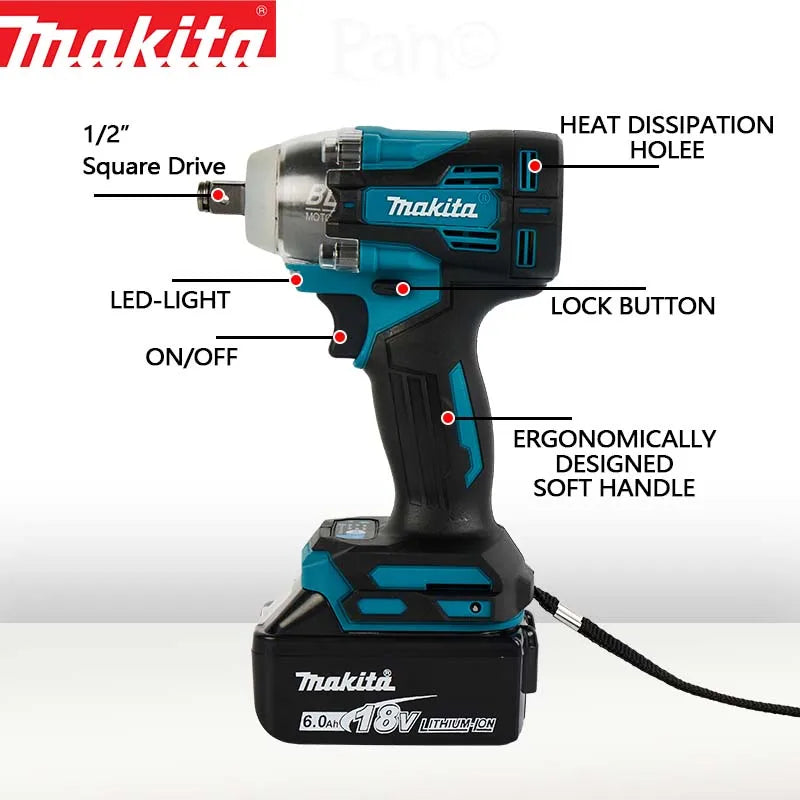 New Makita TW004 Rechargable Drill Driver With battery
