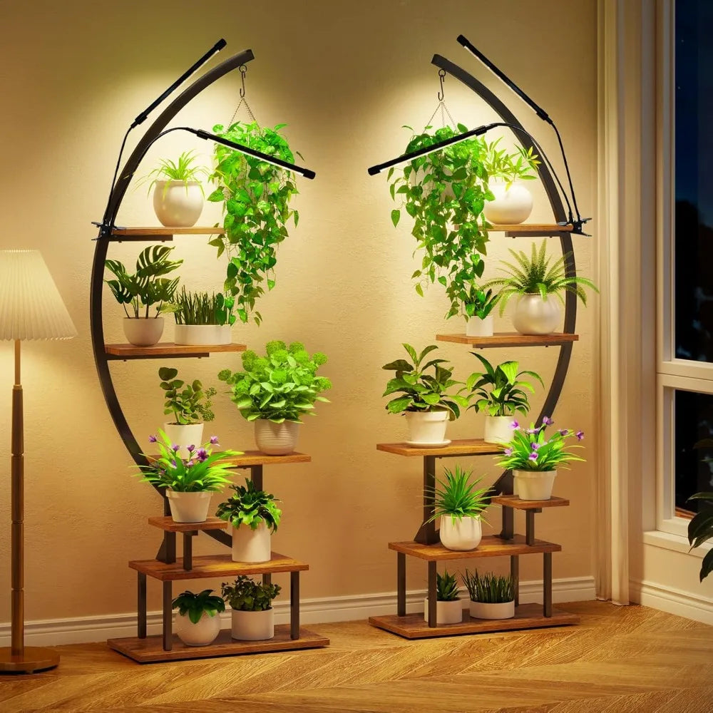 Plant Stand with Grow Lights,
