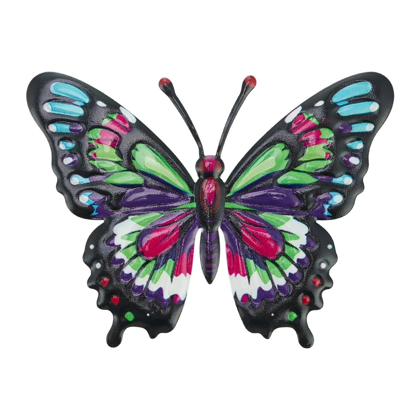 Vibrant Metal Butterfly Wall Decor Sculpture for Indoor Outdoor Home Garden  Decoration
