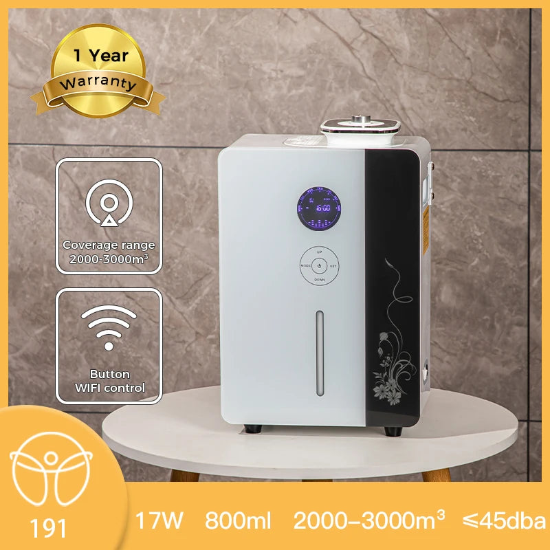 3000m³ Air Purifier Electric Perfume Machine Aroma Diffuser WIFI HVAC 8