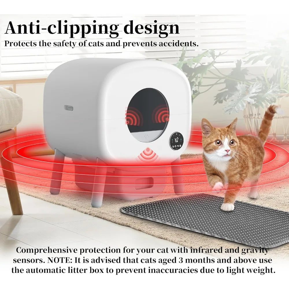 Large Electric Kitty Litter Box