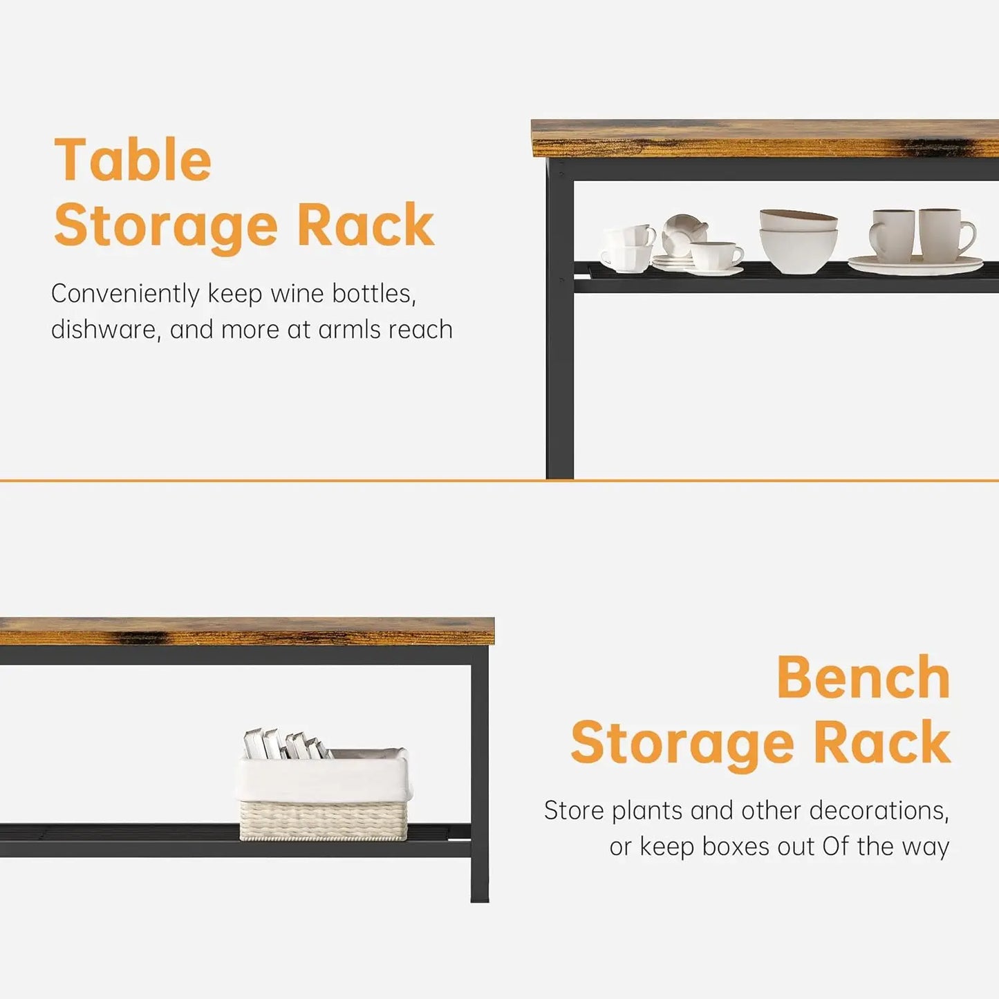 3-Piece Dining Table Set