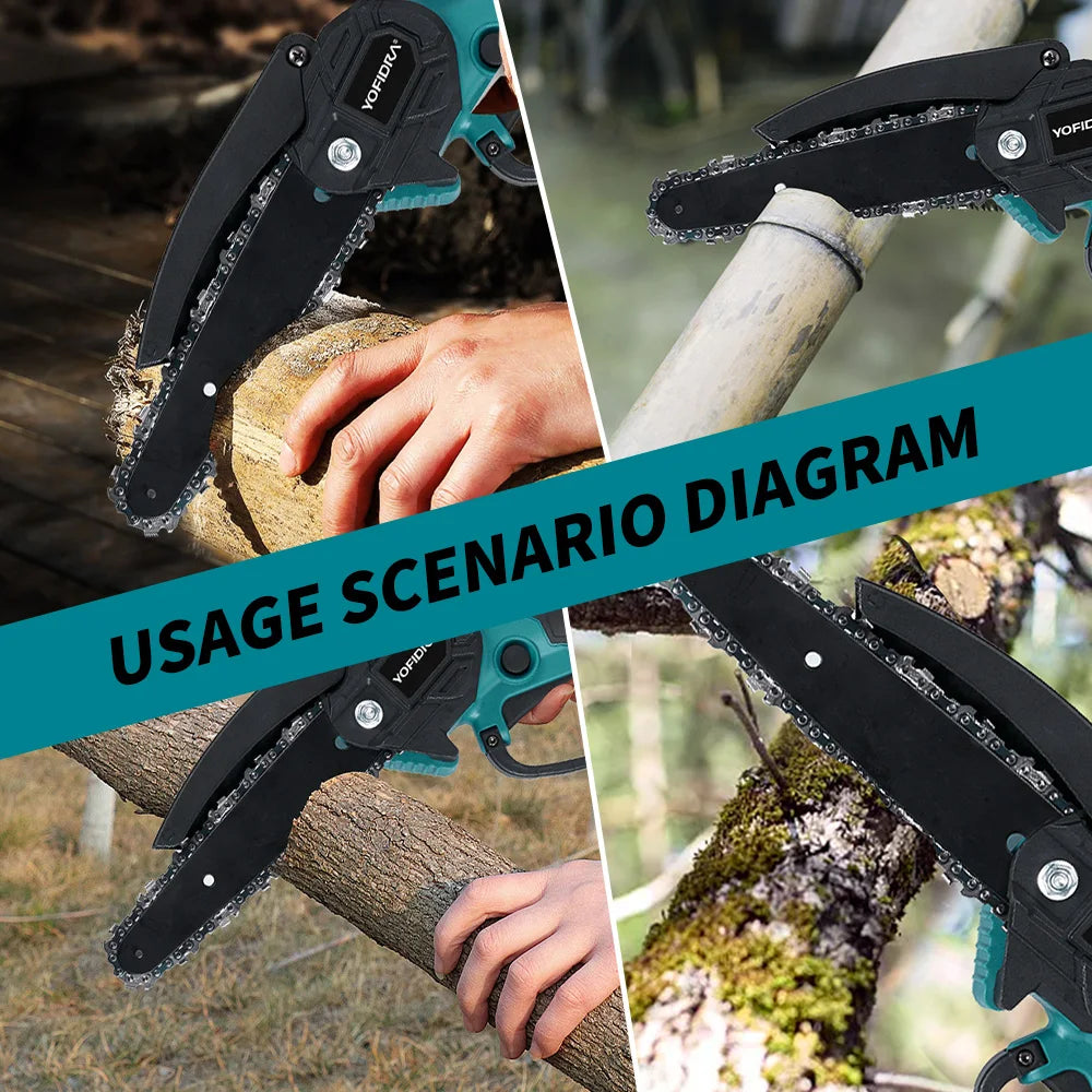 Mini 6 Inch Electric Chainsaw