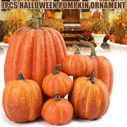 Fake Foam Pumpkins for Halloween decorations Realistic Artificial Pumpkin Ornaments