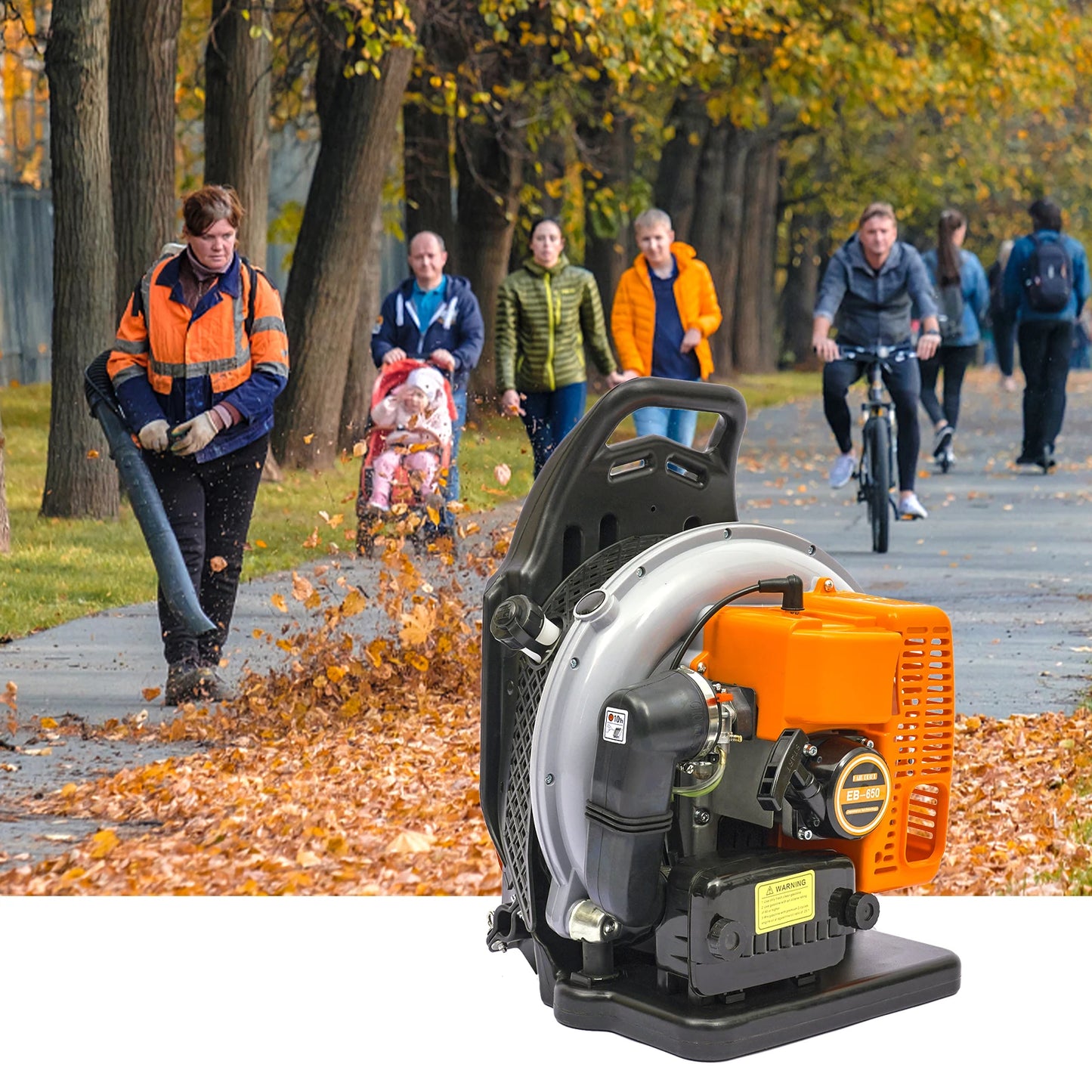 65CC 2 Stroke Petrol Backpack Leaf Blower