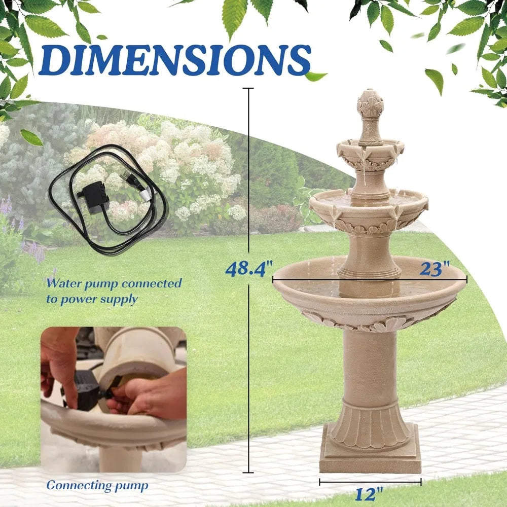 Outdoor Water Fountains