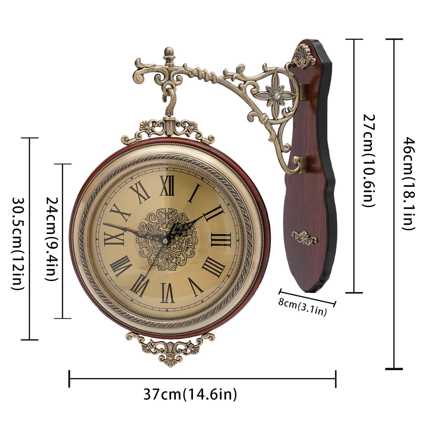 European Art Wall Clock