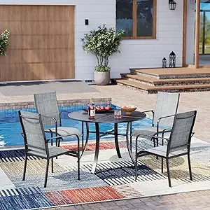 7-Piece All-Weather Rattan Patio Dining Set