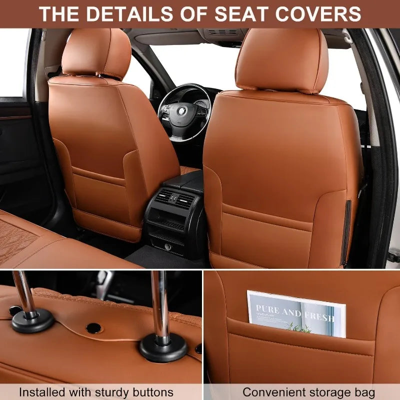 Complete set of car seat covers,
