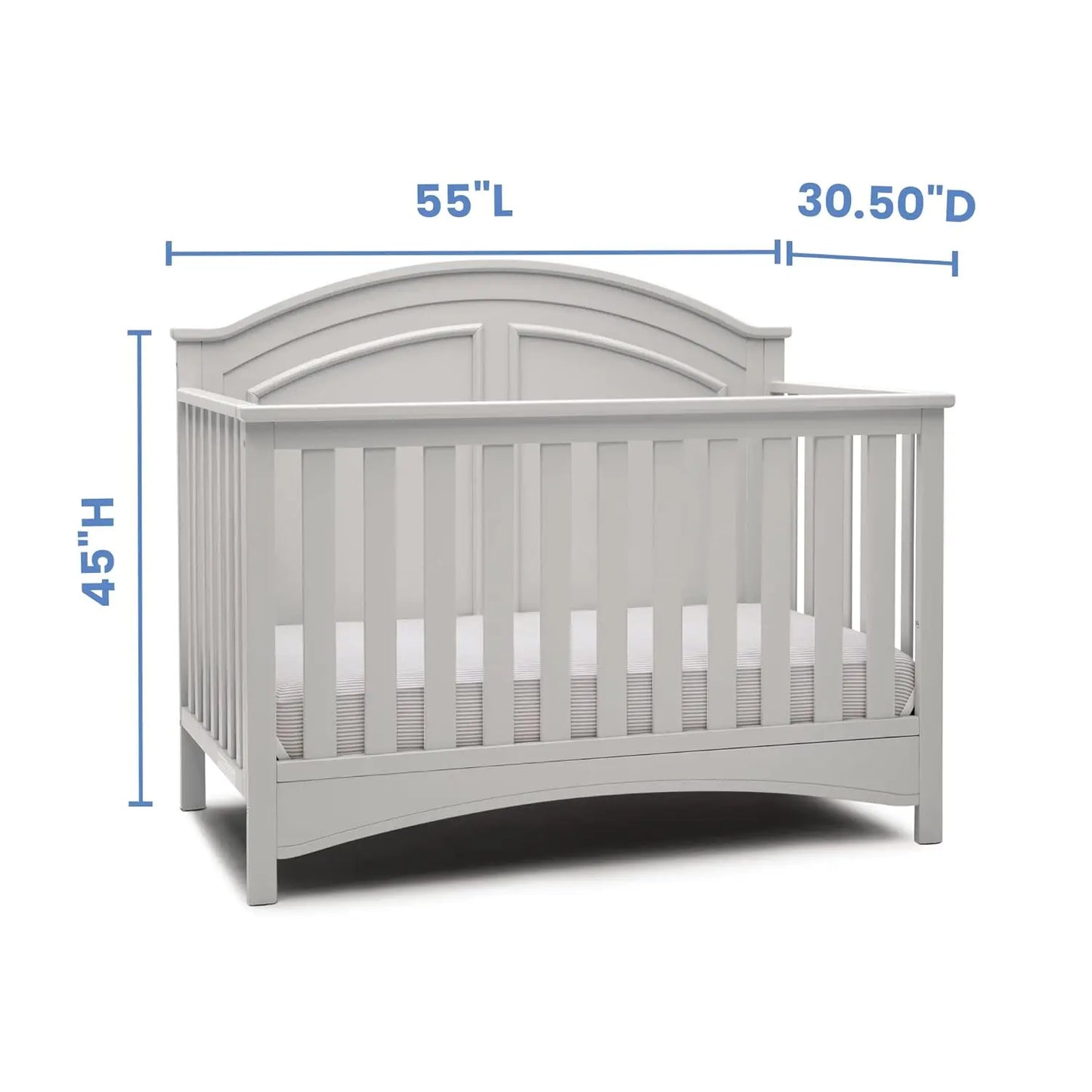 Children Perry 6-in-1 Convertible Crib -