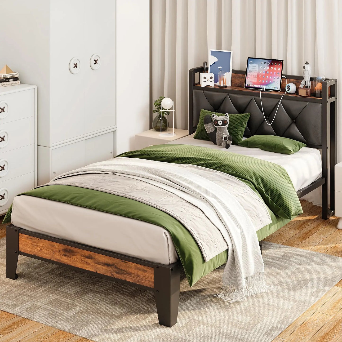 Bed Frames, Twin, Queen, California King Size