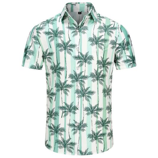 Hawaiian Shirt for Men Short Sleeve Button Down