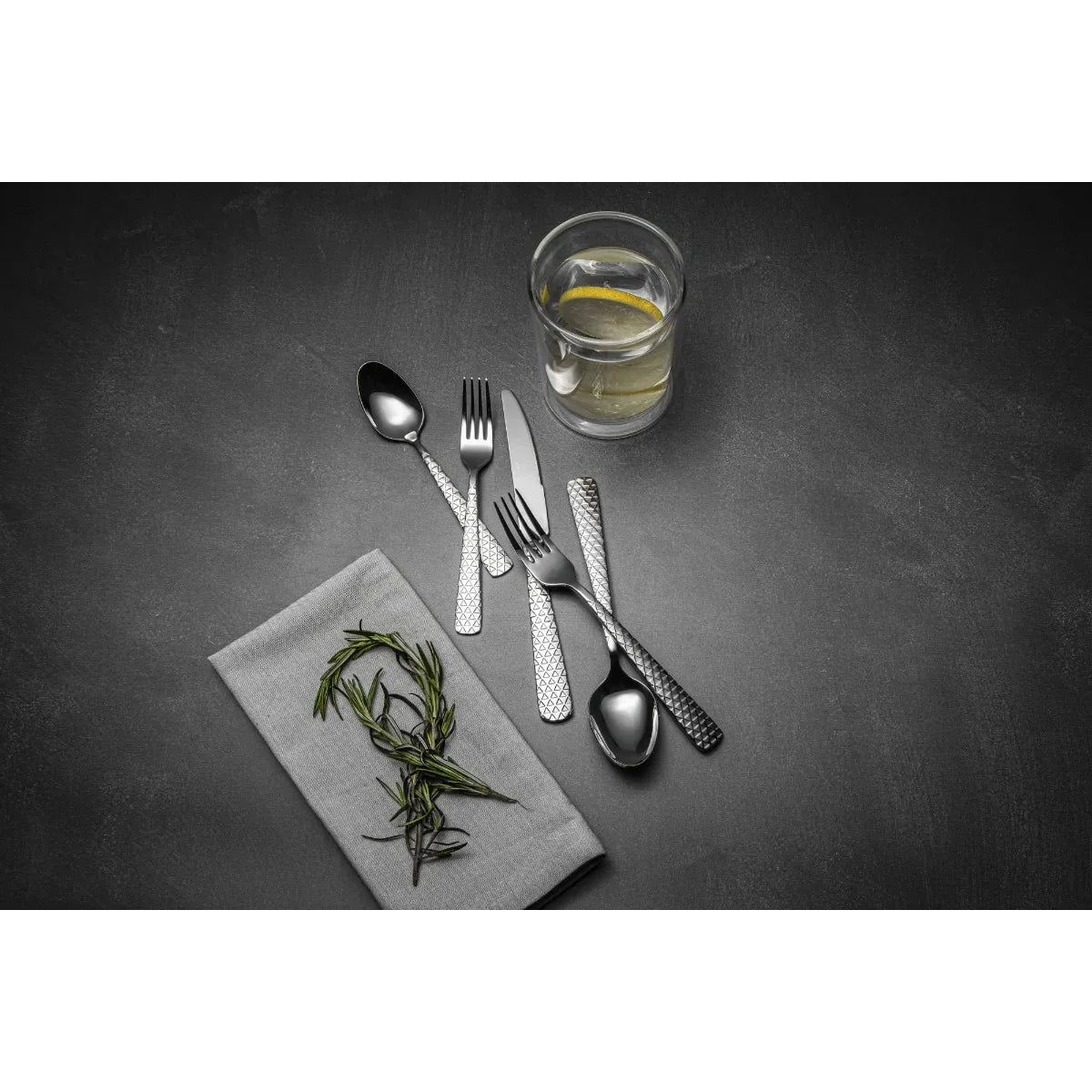 20-Piece Stainless Steel Flatware Set, Service for 4 with Polished Finish, Dishwasher Safe Dining Cutlery Set