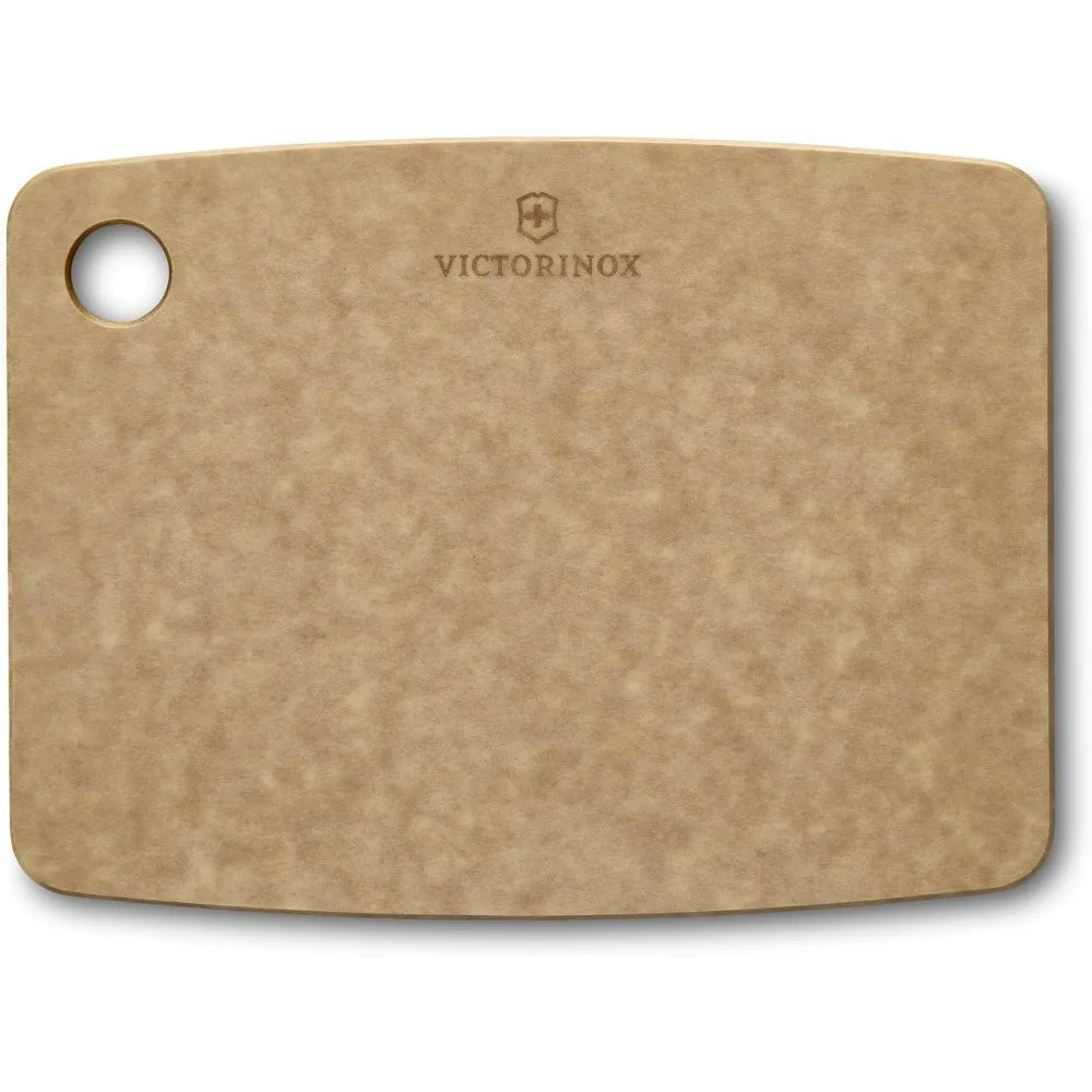 VICTORINOX Kitchen Series Durable Cutting Board, Small, Brown, Stylish and Sustainable Wood Fiber Material, Dishwasher Safe, Hea