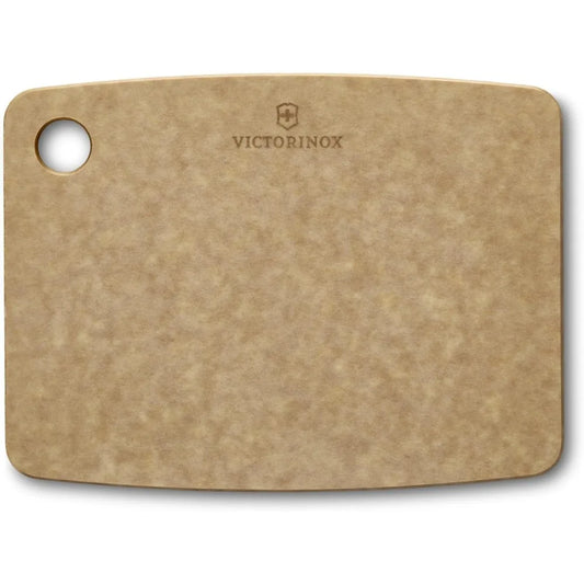 VICTORINOX Kitchen Series Durable Cutting Board, Small, Brown, Stylish and Sustainable Wood Fiber Material, Dishwasher Safe, Hea