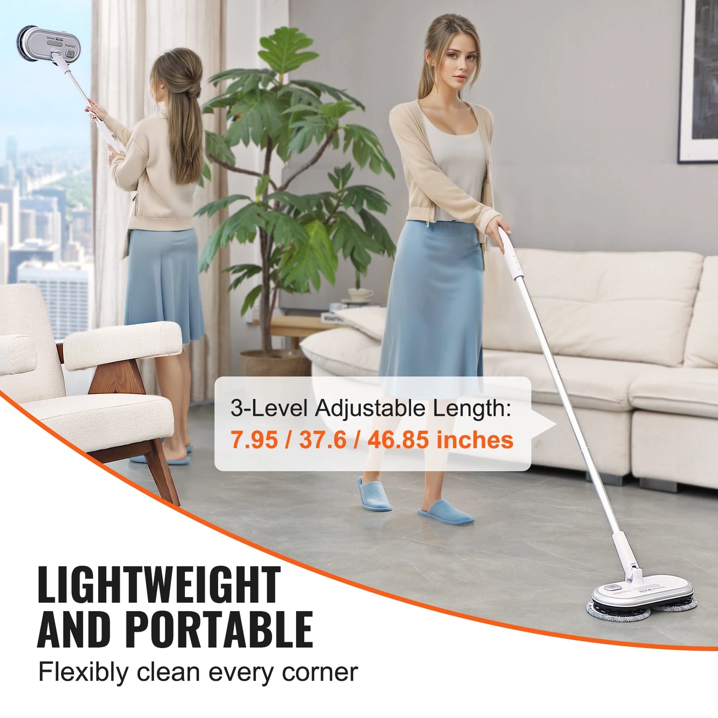 VEVOR Cordless Electric Mop