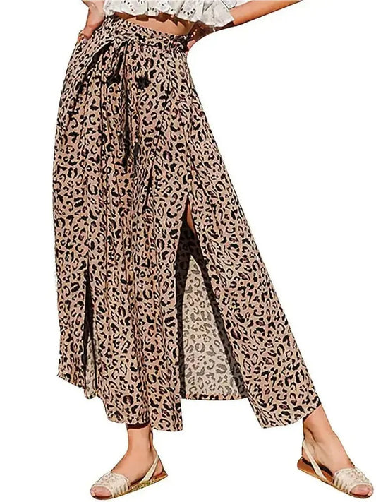 Elastic Waist Long Half Pants