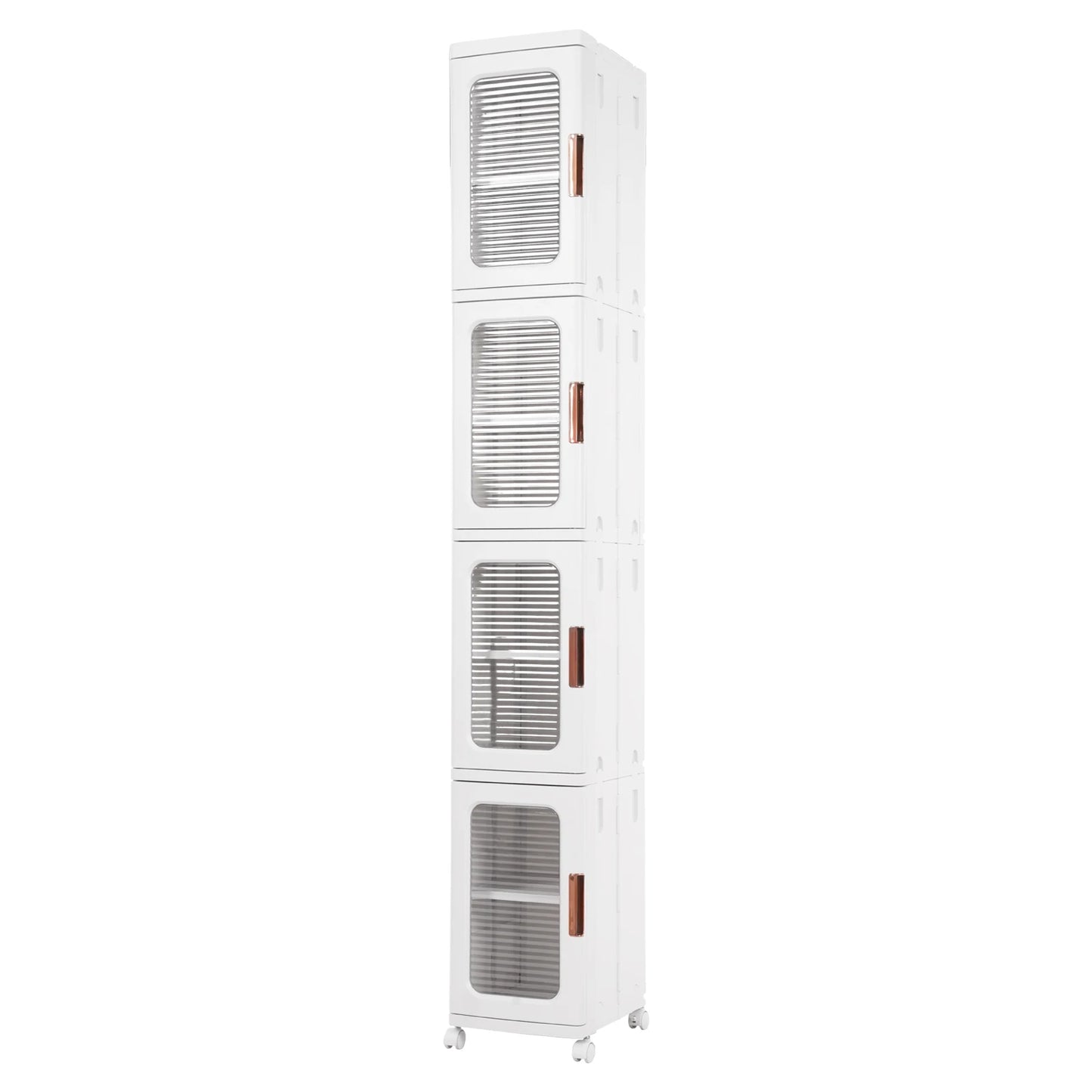 4-Tier Narrow Storage Cabinet