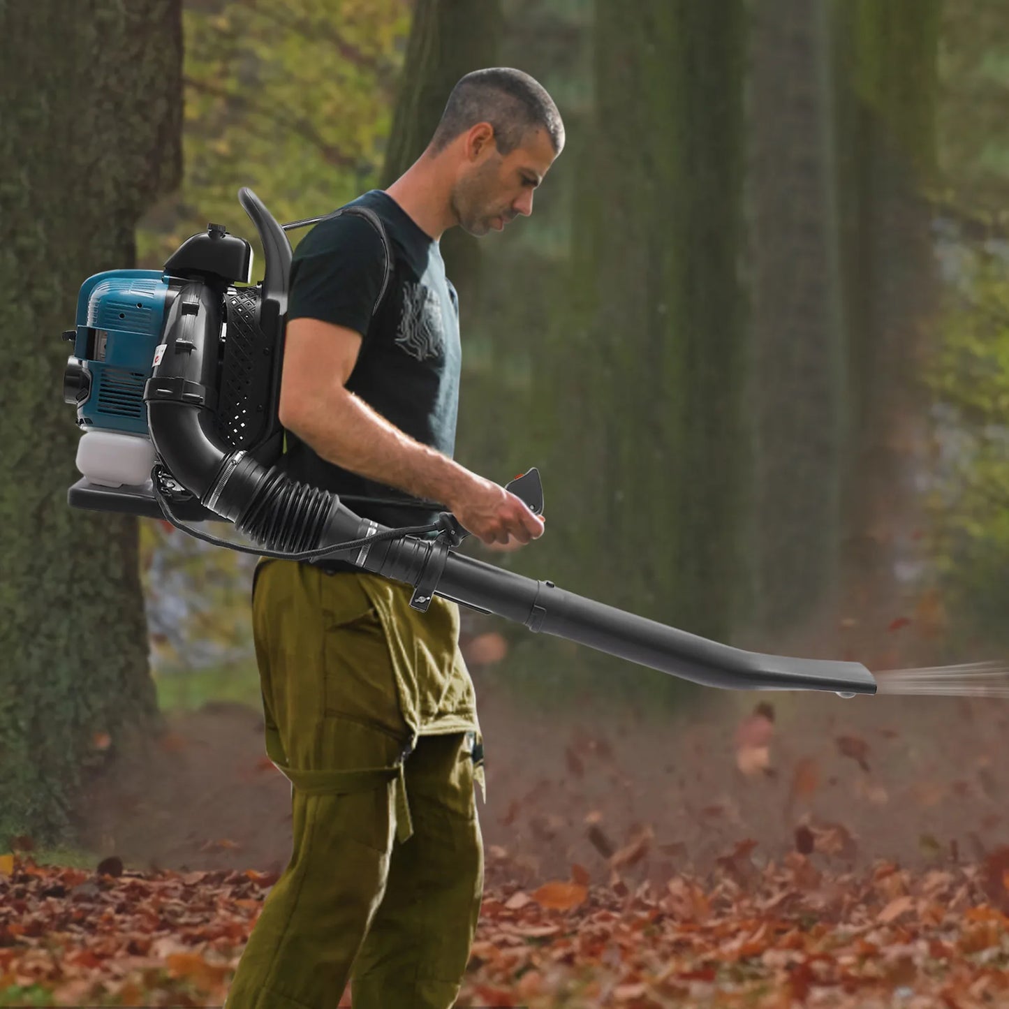 4 Stroke Gasoline Leaf Blower 75.6CC