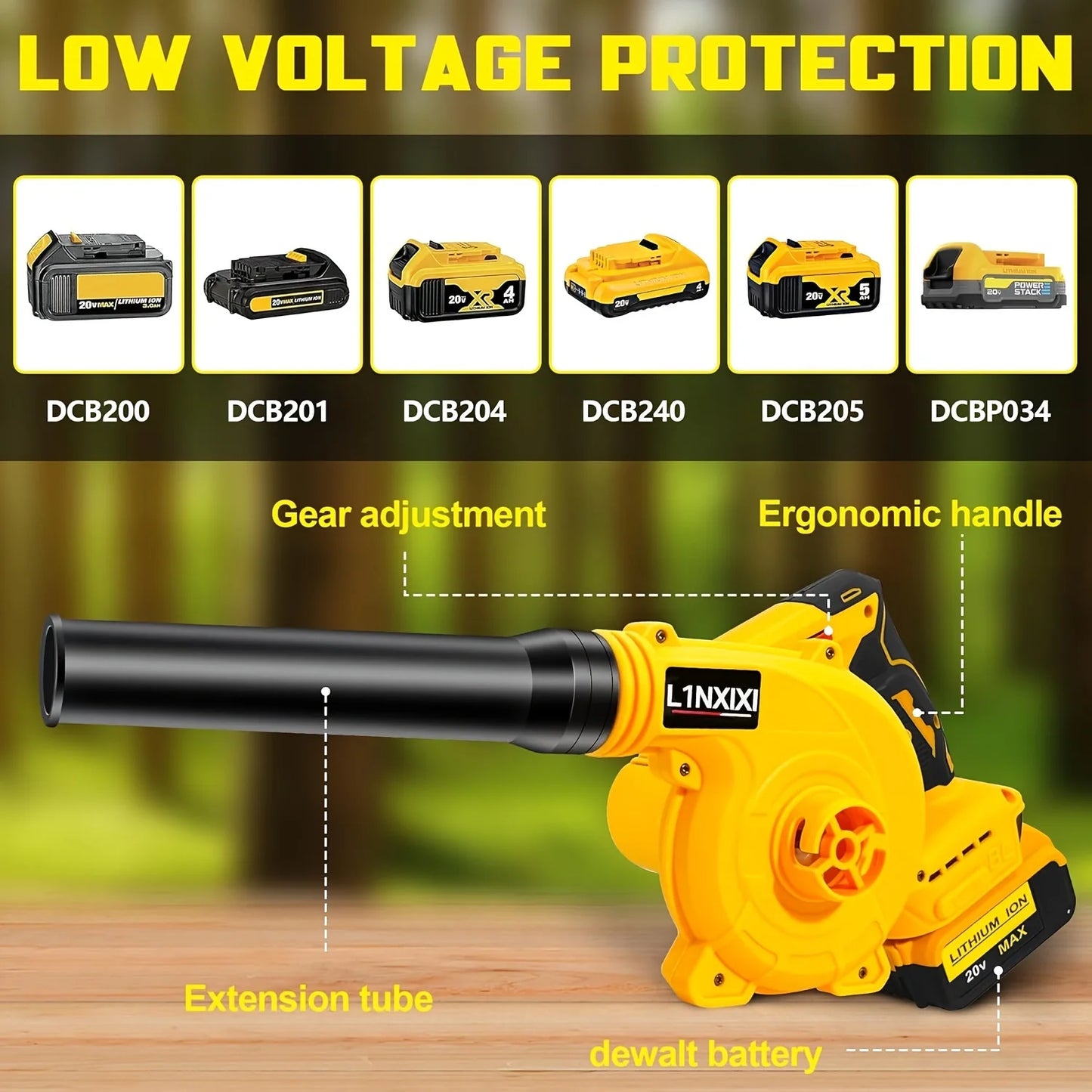 Dewalt 2 in 1 Cordless Air Blower & Vacuum Cleaner