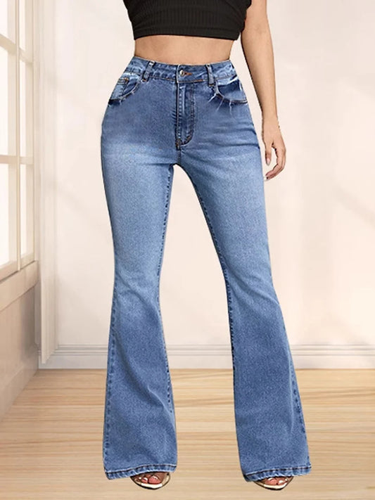 Women s High Waist Flare Jeans