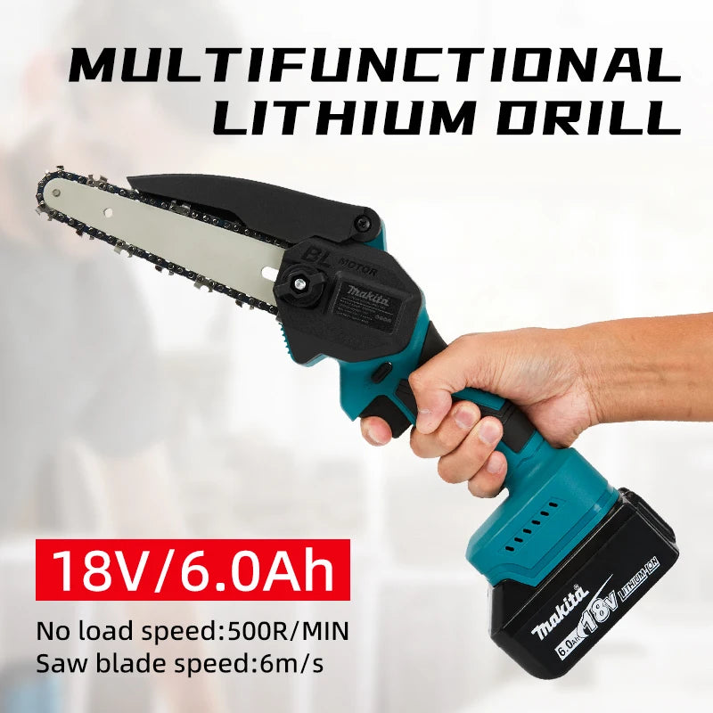 Makita 18V lithium battery Cordless Chain Saw