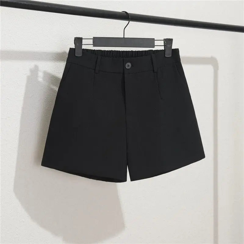 Solid Casual Elegant Trendy OL Office Lady Short Women's Pants