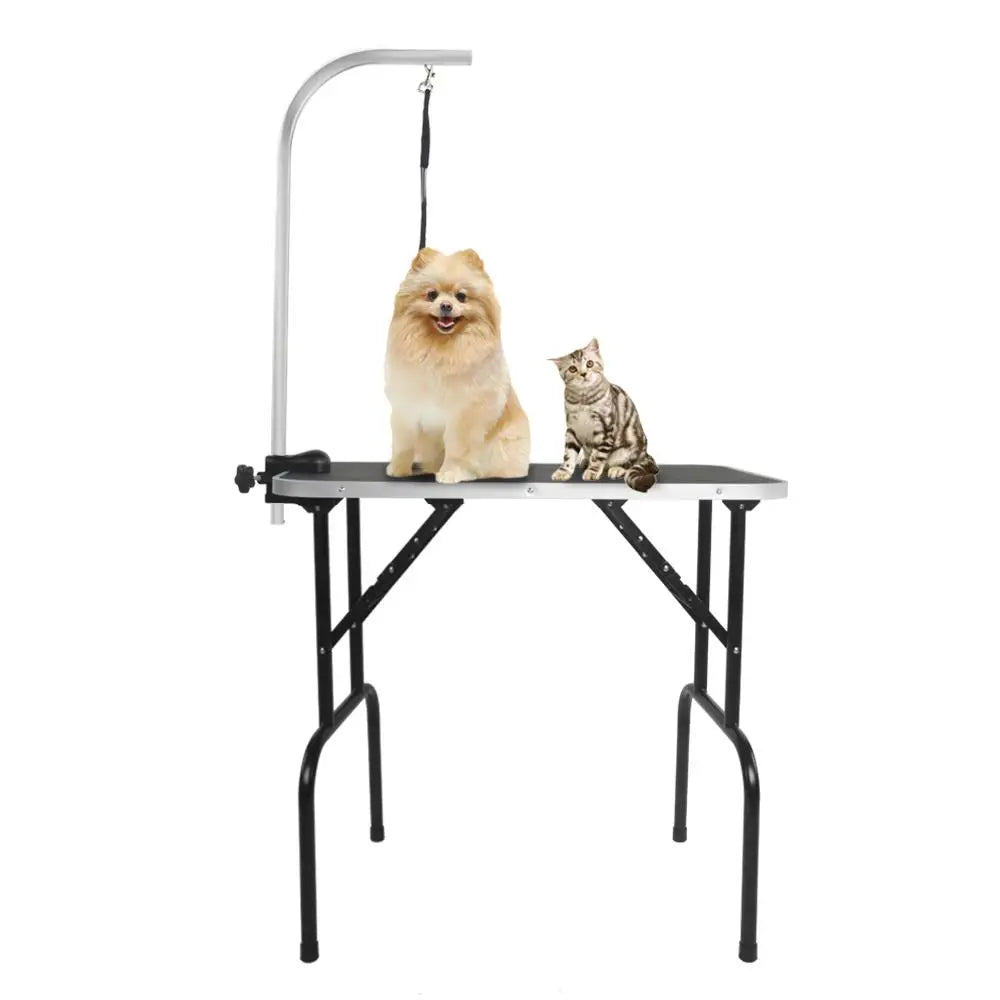 Pet Grooming Table with Adjustable Arm