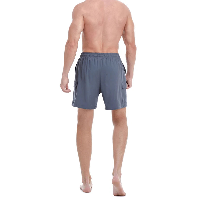 Men s Outdoor Hiking Shorts Lightweight Breathable Quick Dry Cargo Shorts with Adjustable Waistband and Pockets