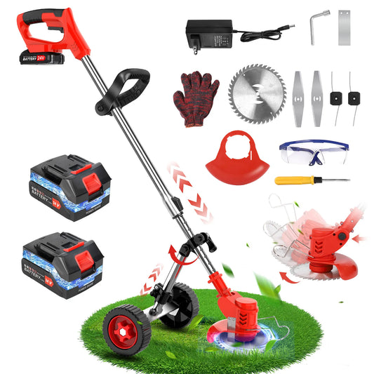 24V Cordless Grass String Trimmer