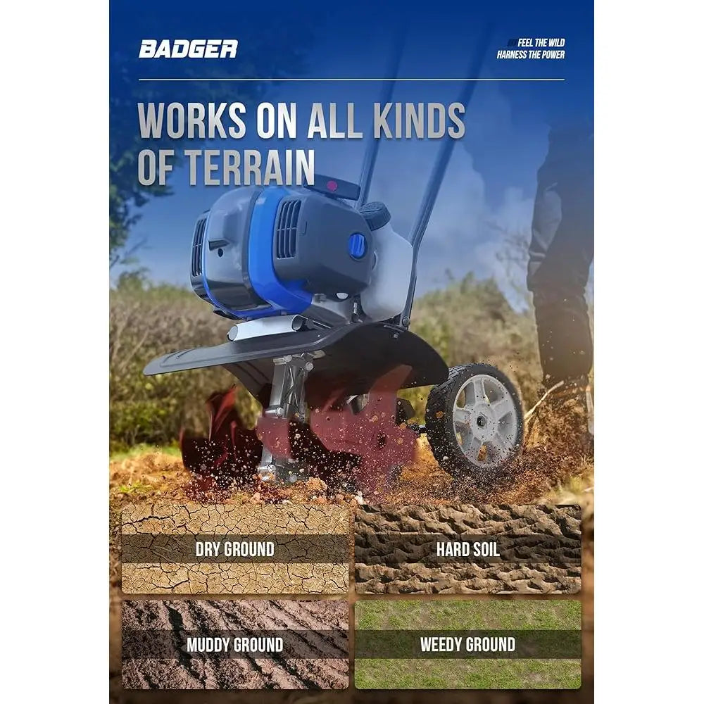 53cc Mini Garden Tiller Cultivator