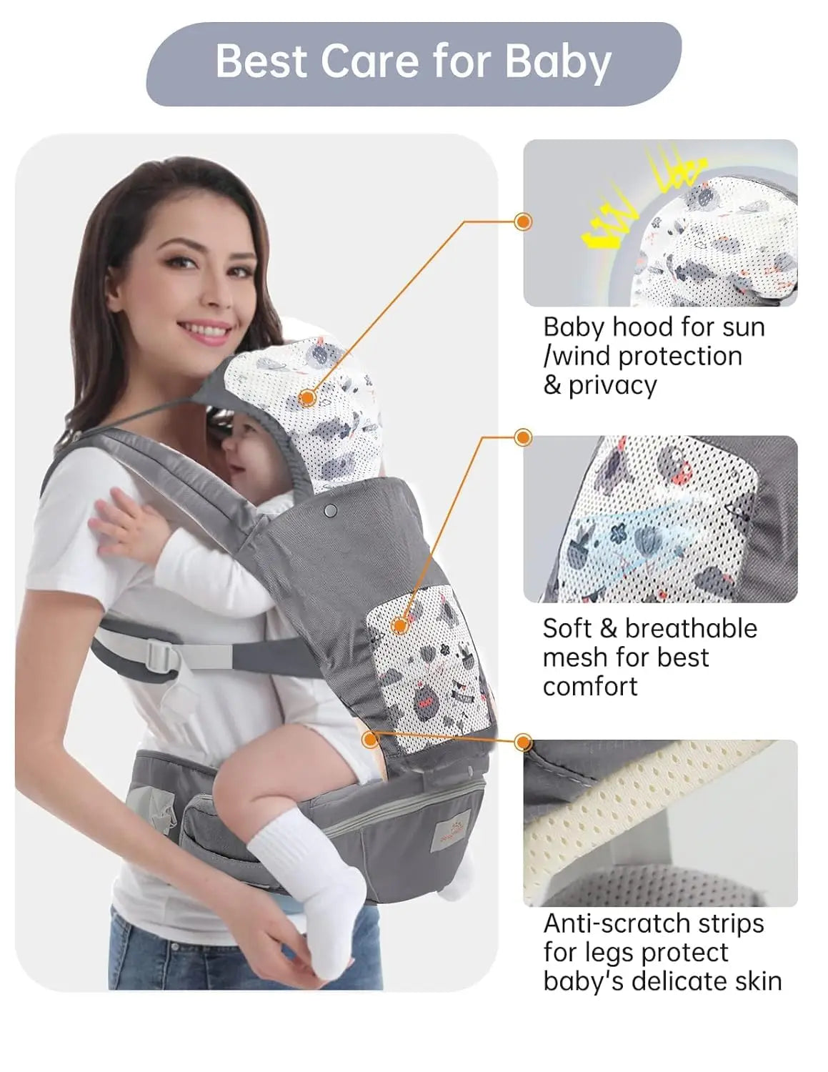 Baby Carrier Newborn to Toddler