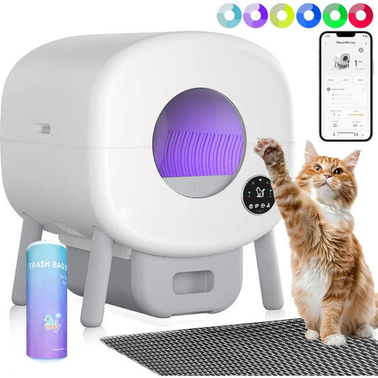 Large Electric Kitty Litter Box