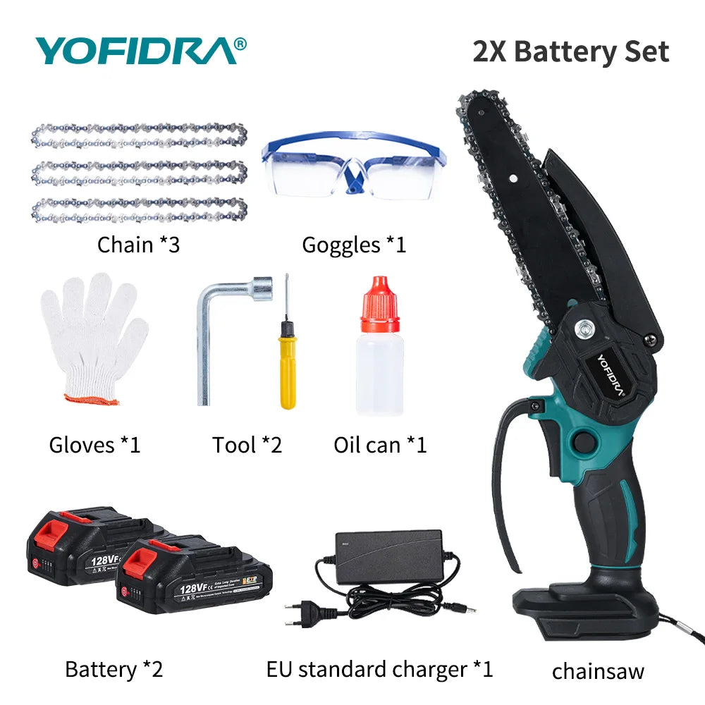 Mini 6 Inch Electric Chainsaw