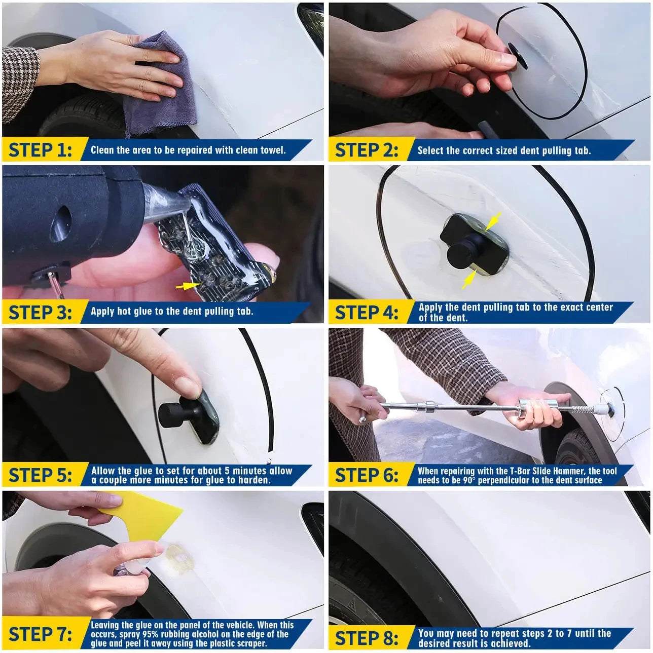 Super PDR Car Body Paintless Dent Repair Tool