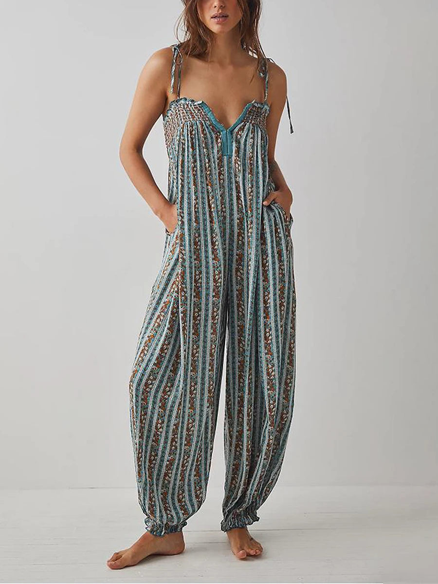 Women Summer Cami Jumpsuits