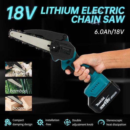 Makita 18V lithium battery Cordless Chain Saw