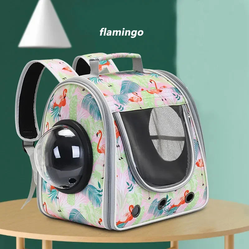 Cat Bag Handrail Shoulder Back