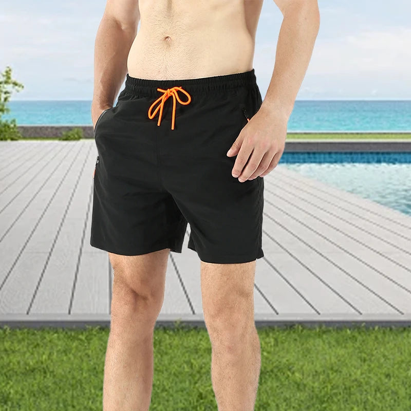 Men s Swim Trunks Adjustable Drawstring