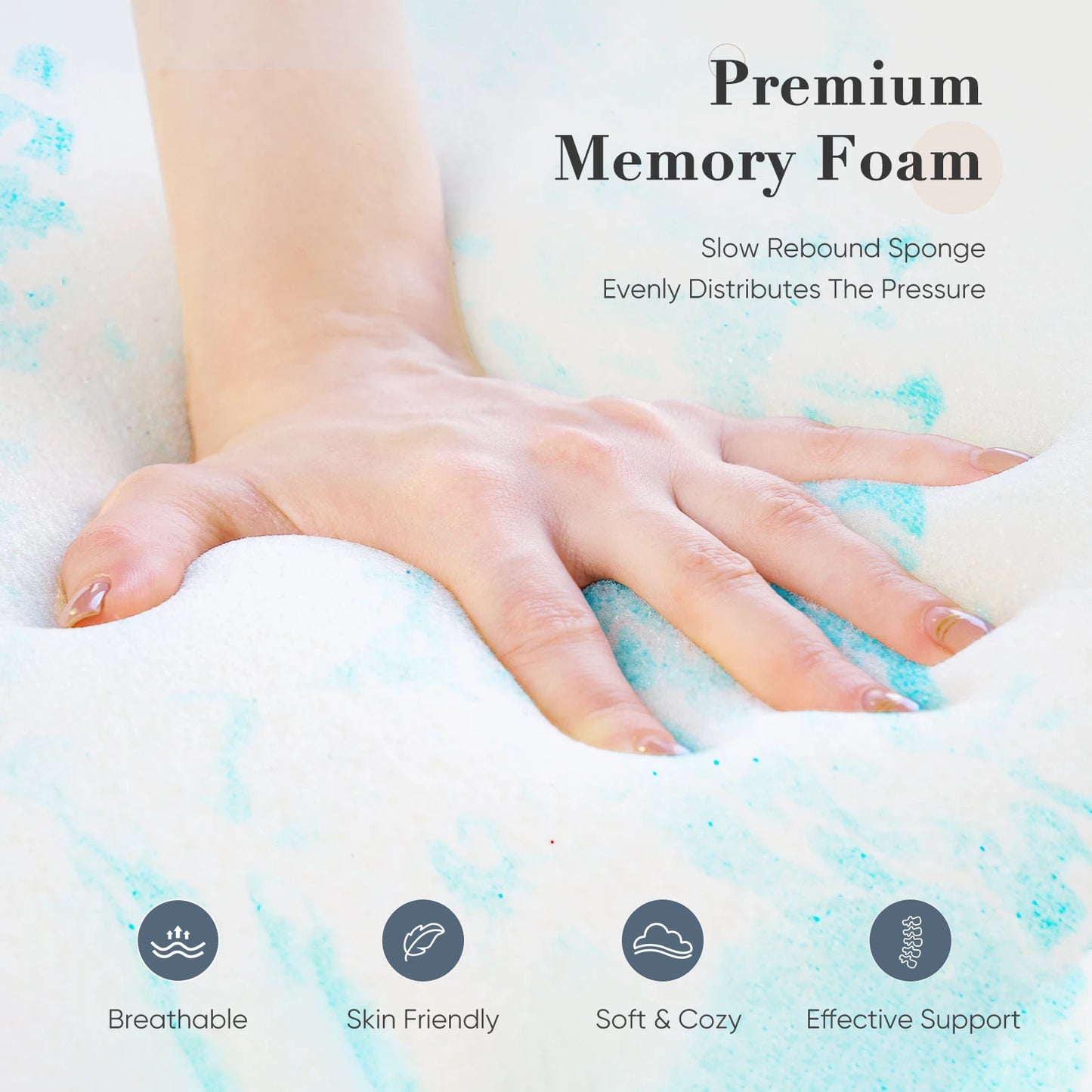 Memory Foam Mattress Topper