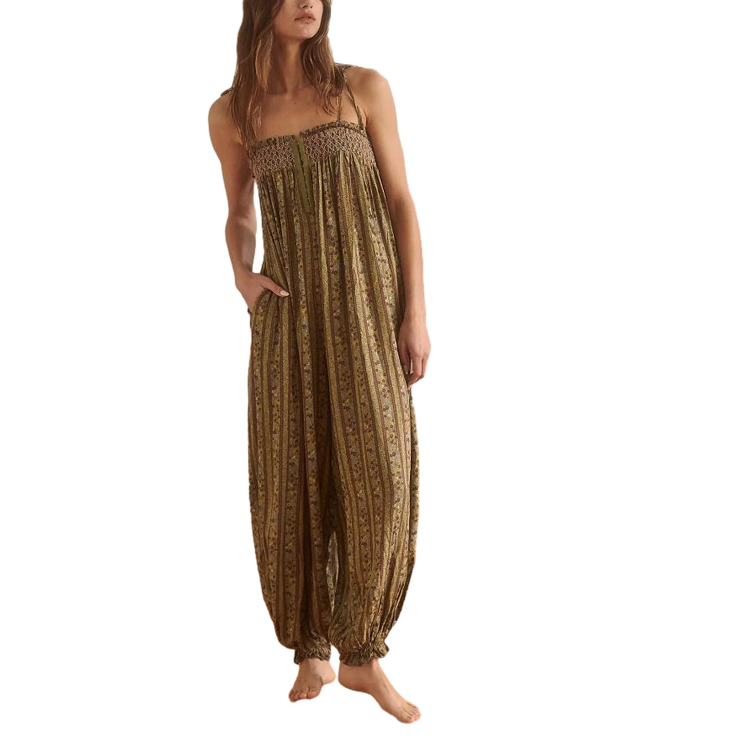 Women Summer Cami Jumpsuits