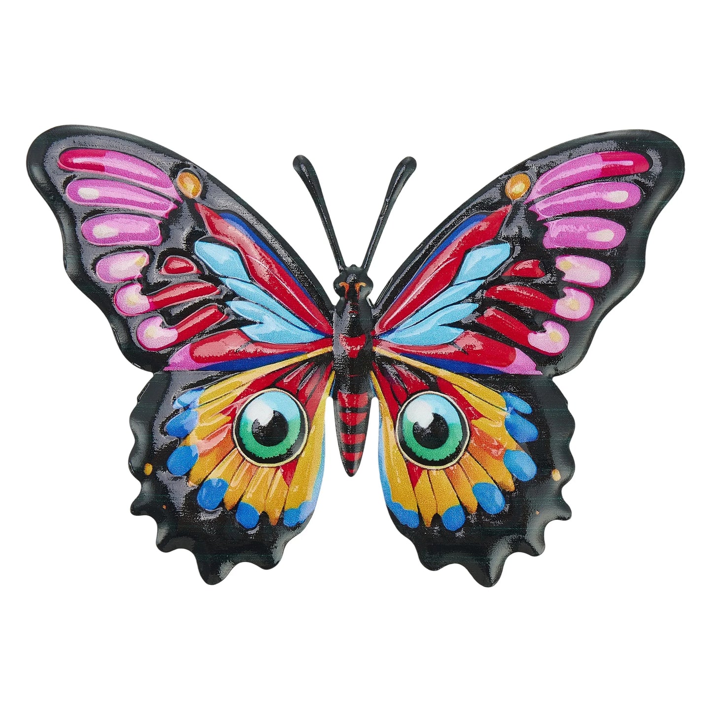 Vibrant Metal Butterfly Wall Decor Sculpture for Indoor Outdoor Home Garden  Decoration