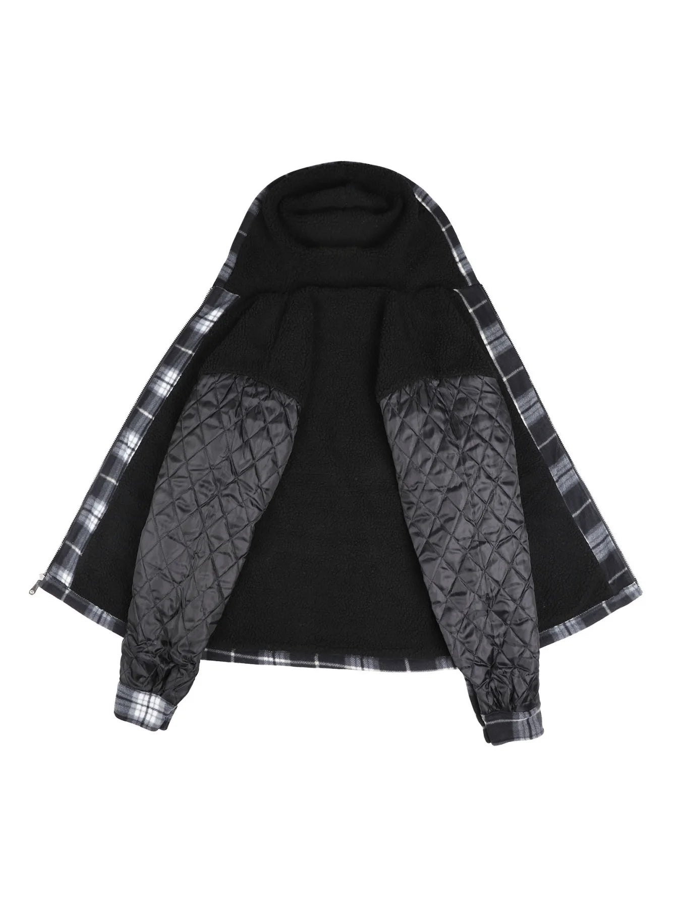 Men's high-end fashionable casual windproof and warm hooded winter jacket