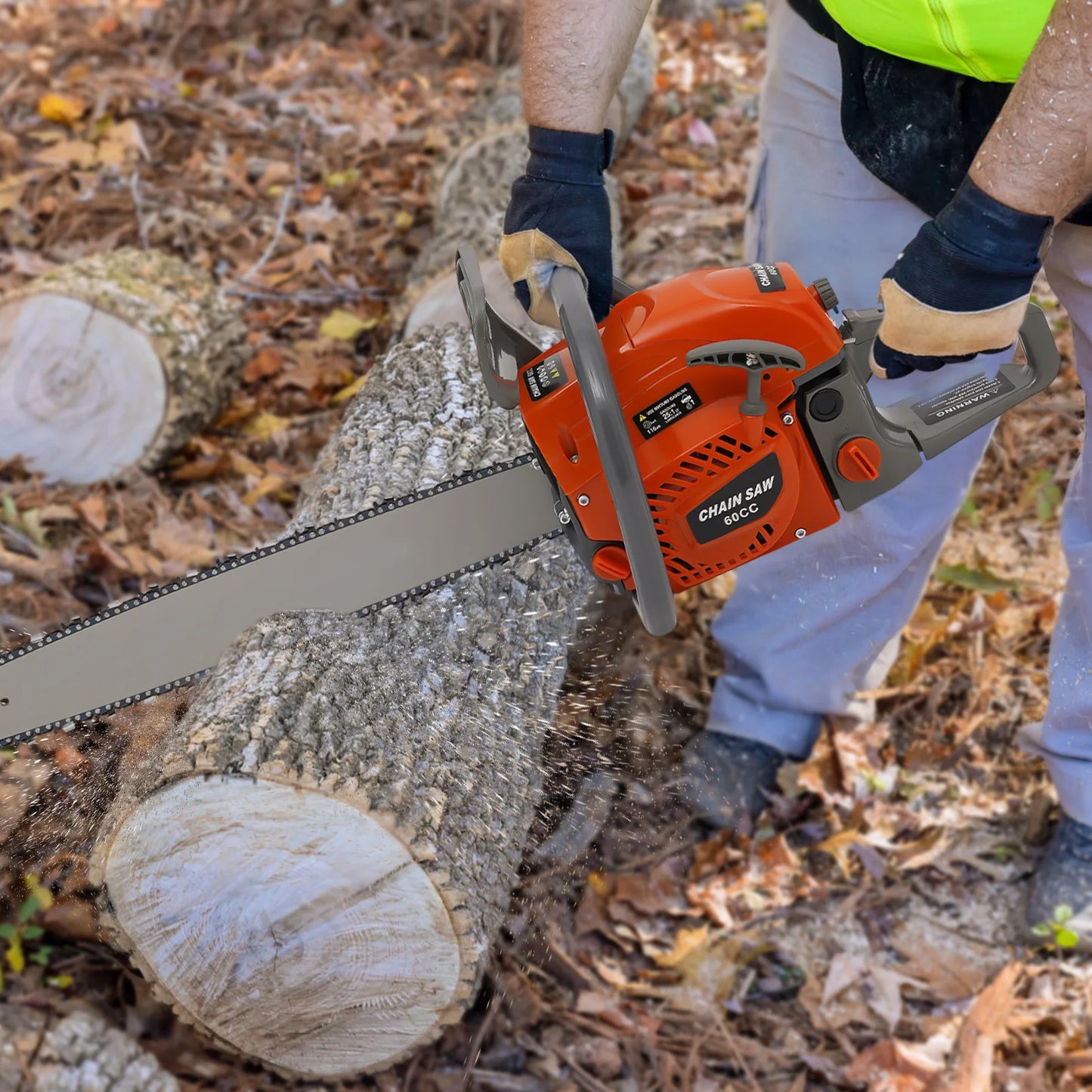 22" 60CC Gas Chainsaw