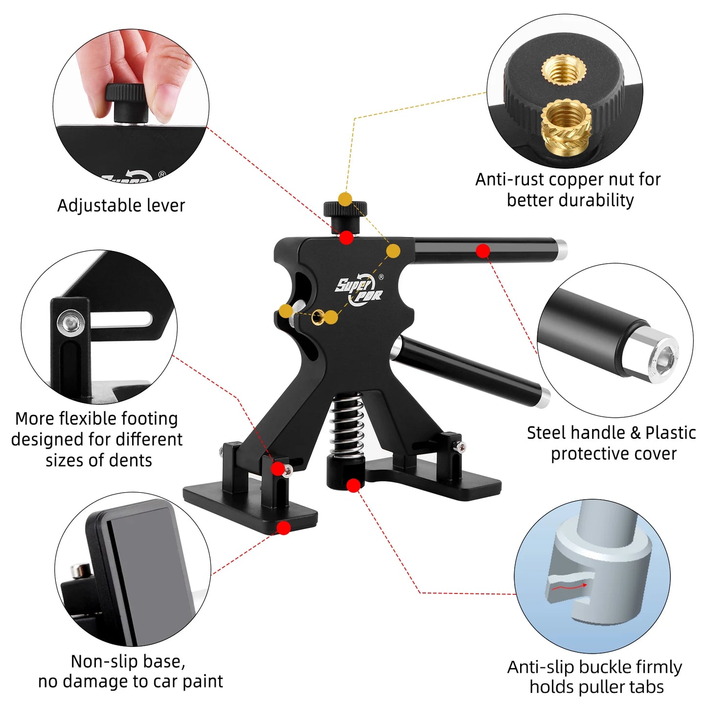 Super PDR Car Body Paintless Dent Repair Tool