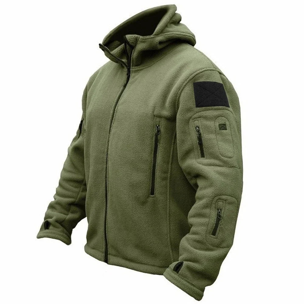 Men US Military Winter Thermal Fleece Tactical Jacket Outdoors Sports Hooded Coat Militar Softshell Hiking Outdoor Army Jacket