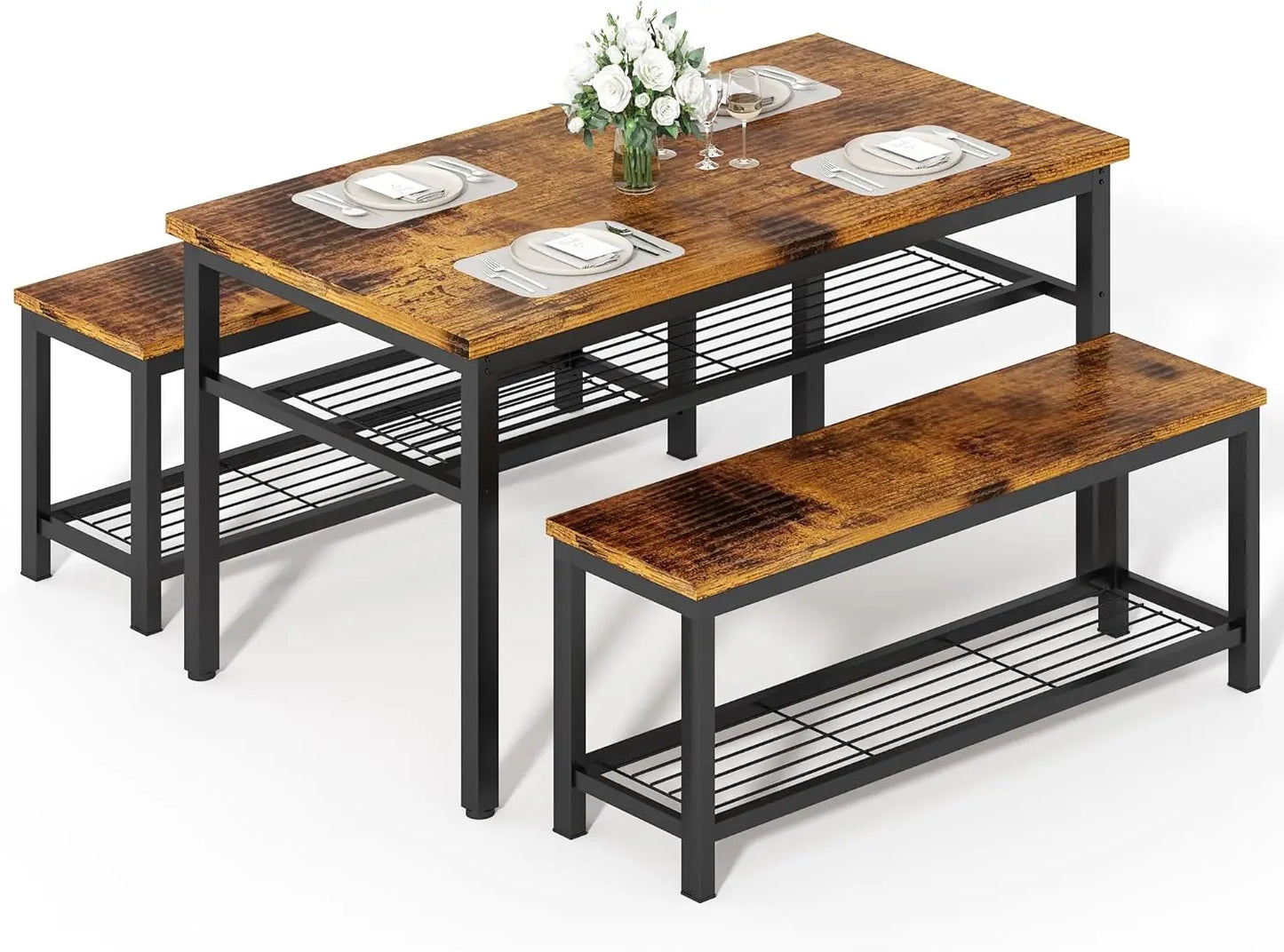3-Piece Dining Table Set