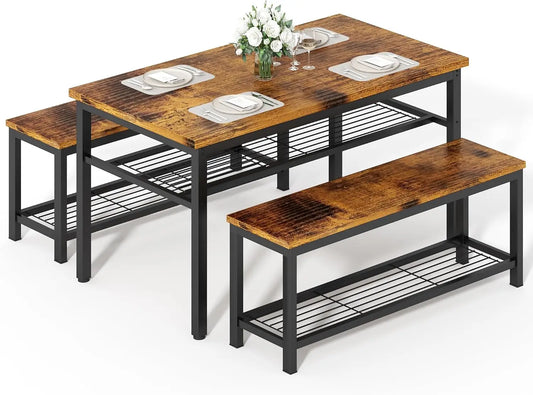 3-Piece Dining Table Set